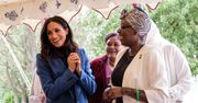 Księżna Meghan na przyjęciu z mężem i mamą. Świętowała wydanie książki kucharskiej