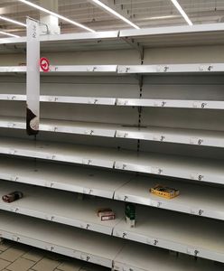 Najazd na sklepy. Zewsząd straszą puste półki
