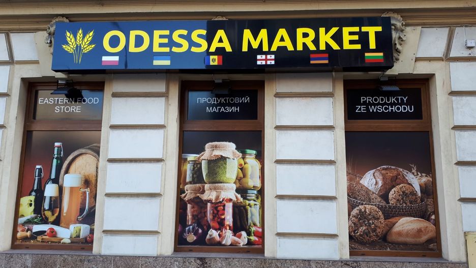Od kilku tygodni Ukraińcy mogą we Wrocławiu kupić produkty z ojczyzny