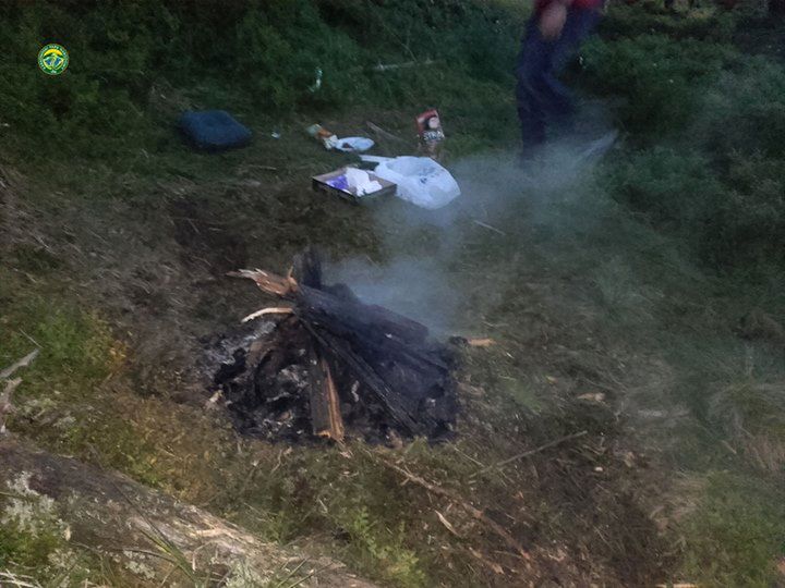 Piknik z ogniskiem w Karkonoszach. Bezmyślność turystów nie zna granic