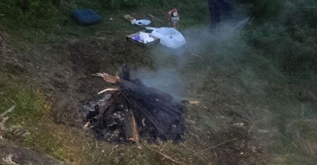 Piknik z ogniskiem w Karkonoszach. Bezmyślność turystów nie zna granic