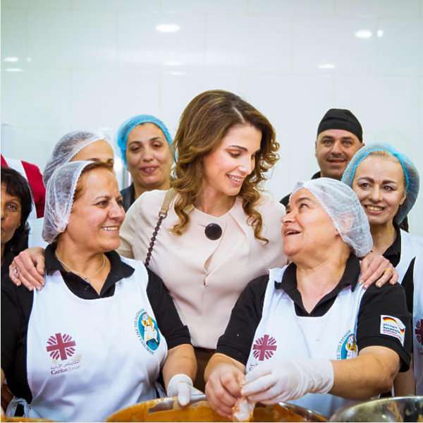 Królowa Jordanii - Rania Al Abdullahw