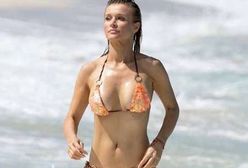 Joanna Krupa pozuje w cekinowym bikini