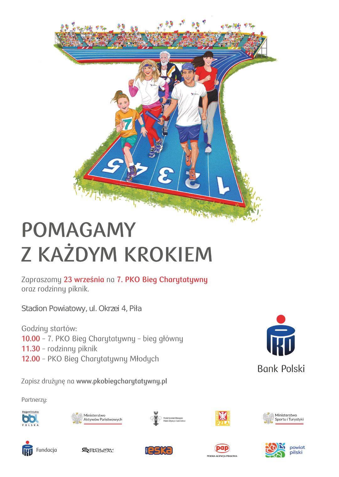 7. PKO Bieg Charytatywny w Pile