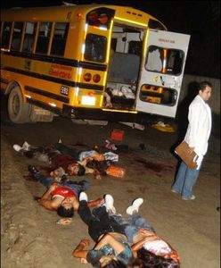 Masakra w miejskim autobusie