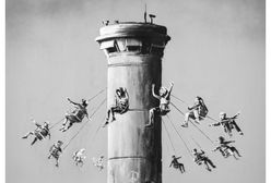 Banksy oskarżony o antysemityzm. Sprawa dotyczy plakatu o Palestynie