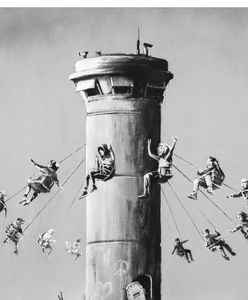 Banksy oskarżony o antysemityzm. Sprawa dotyczy plakatu o Palestynie