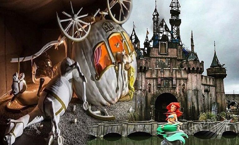 Dismaland: Banksy zaprojektował mroczną wersję Disneylandu [galeria]