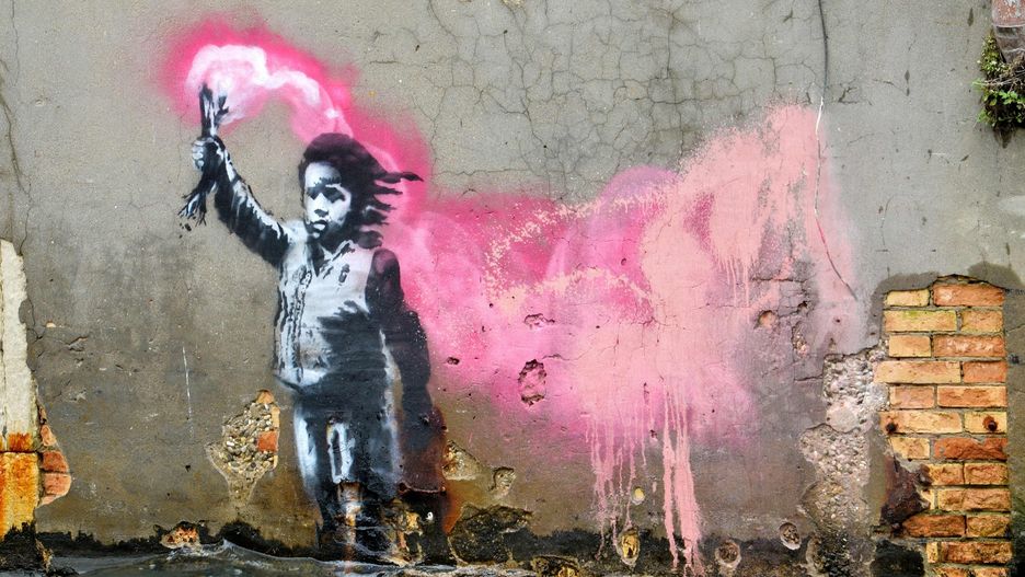 Banksy nielegalnie wystawił swoje prace w Wenecji. Został przegoniony przez straż miejską