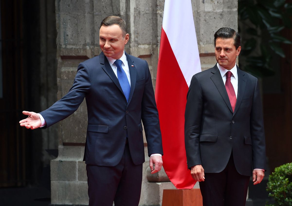 Prezydenci Polski i Meksyku podpisali deklarację ws. strategicznego partnerstwa