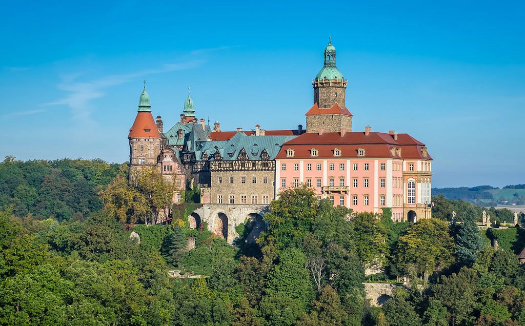 Zamek Książ - planowana główna kwatera Adolfa Hitlera 