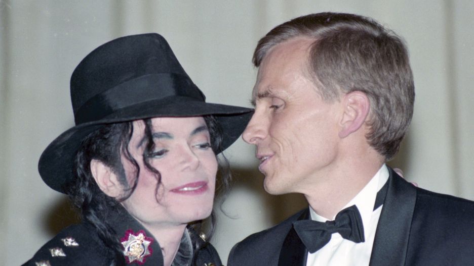 Michael Jackson i Marcin Święcicki w Warszawie 