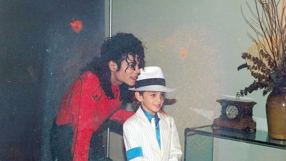 Michael Jackson z Wade'em Robsonem, rzekomą ofiarą króla popu