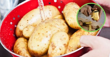 Włóż ziemniaki do wody z lodem na 30 minut, po tym czasie zauważysz niezwykły efekt