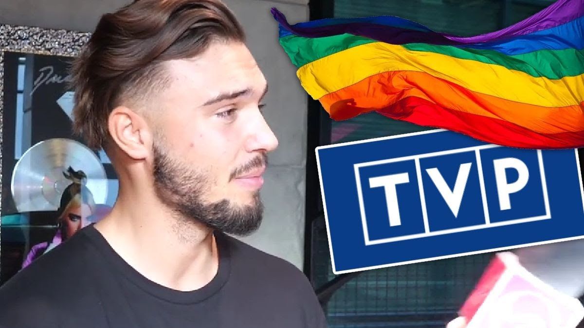 Leon Myszkowski występuje dla TVP i społeczności LGBT.  "Nie widzę niespójności" [WIDEO]