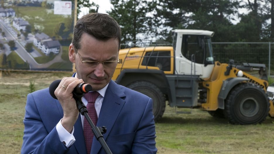 Inauguracja budowy programu  Mieszkanie Plus w Gdyni.