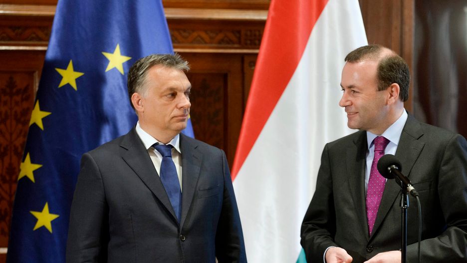 Viktor Orban i Manfred Weber