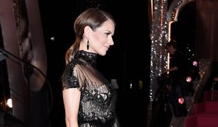 "Taniec z gwiazdami": Paulina Sykut-Jeżyna w czarnych koronkach