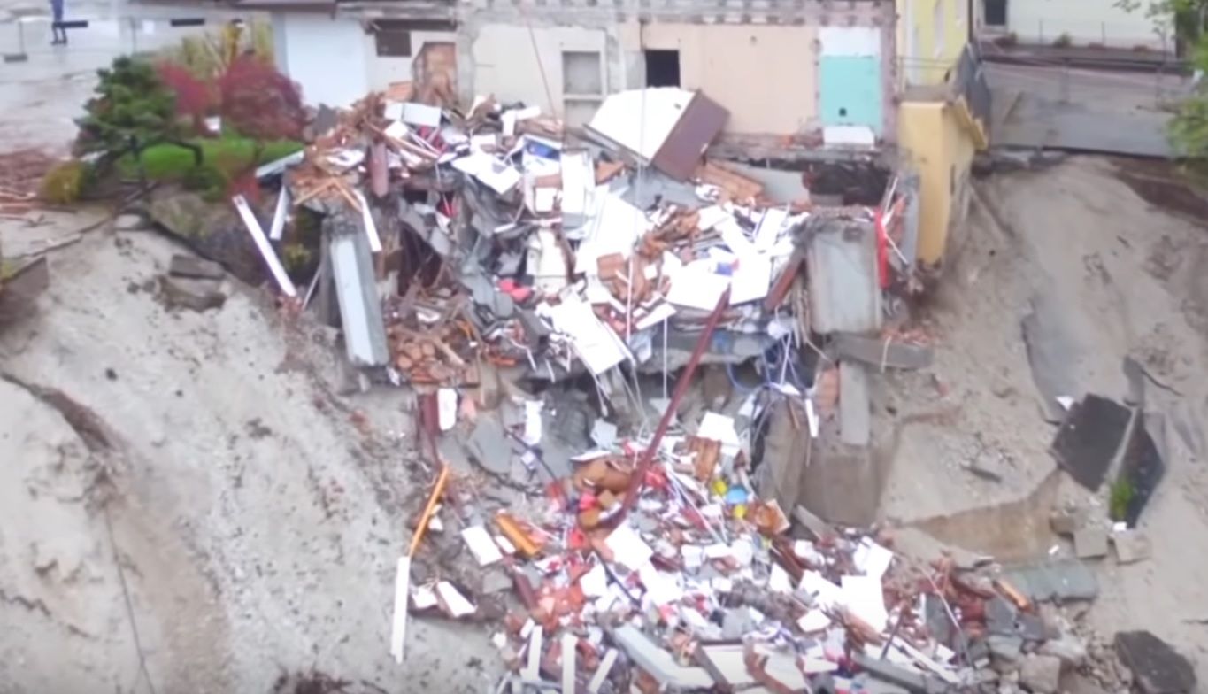Szokujące nagranie pokazuje ogrom zniszczeń we Włoszech