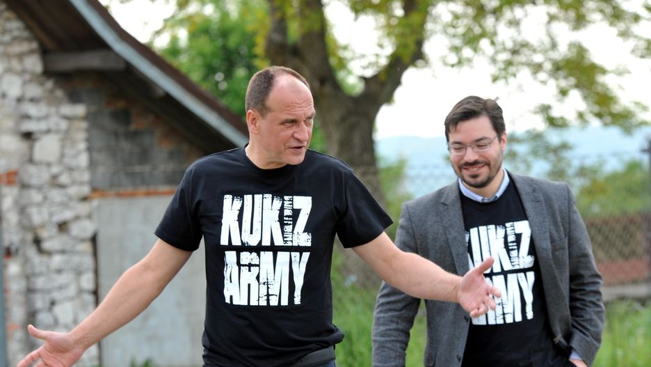 Paweł Kukiz i Stanisław Tyszka