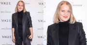 Joanna Kulig cała na czarno bawi się na świątecznej imprezie "Vogue Polska" (FOTO)