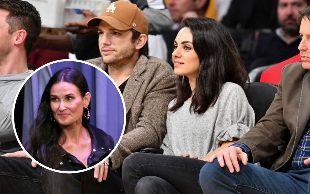 Mila Kunis i Ashton Kutcher nie przejmują się oskarżeniami Demi Moore