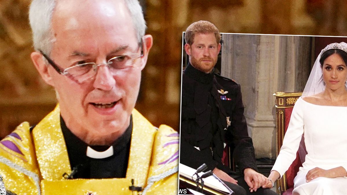 Arcybiskup Justin Welby komentuje ślub Meghan i Harry'ego