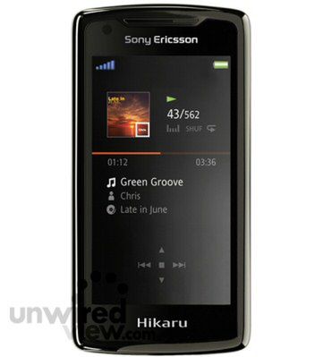 Sony Ericsson Hikaru - 8 Mpix i 8 GB