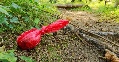 „Groźny” monotlenek diwodoru rozpylony na trawniku w Poznaniu