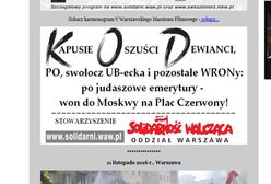 Skandal na konkursie o "żołnierzach wyklętych". "Tusk won" w broszurach dla dzieci