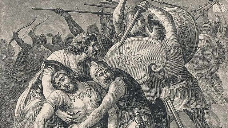 Spartakus zginął z mieczem w ręku. Zanim do tego doszło, zabił własnego konia, by odciąć sobie drogę ucieczki