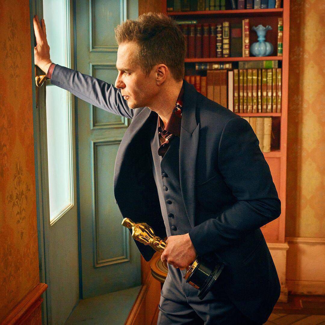 Sam Rockwell - Vanity Fair Oscar Party 2018