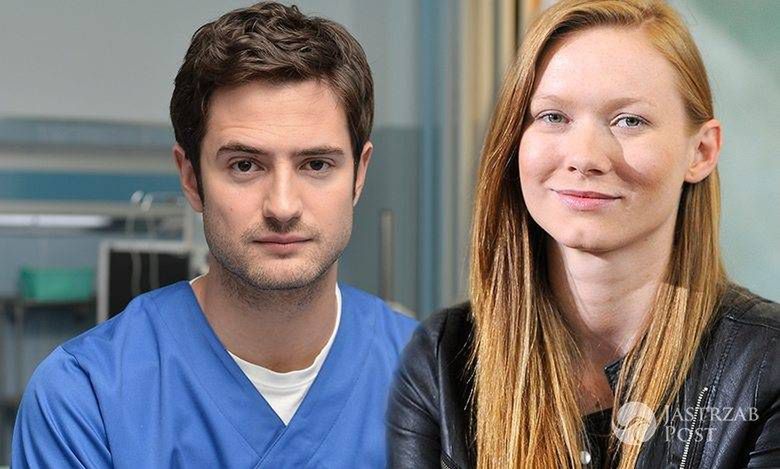 Adam (Grzegorz Daukczewicz), Wiktoria (Katarzyna Dąbrowska) z "Na dobre i na złe"