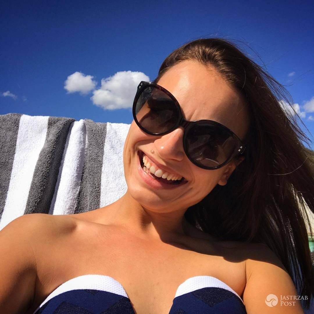 Anna Starmach w staniku