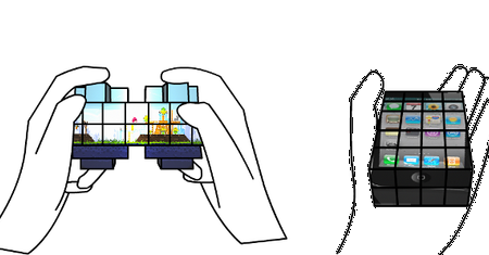 Cubimorph: smartfon niczym kostka Rubika