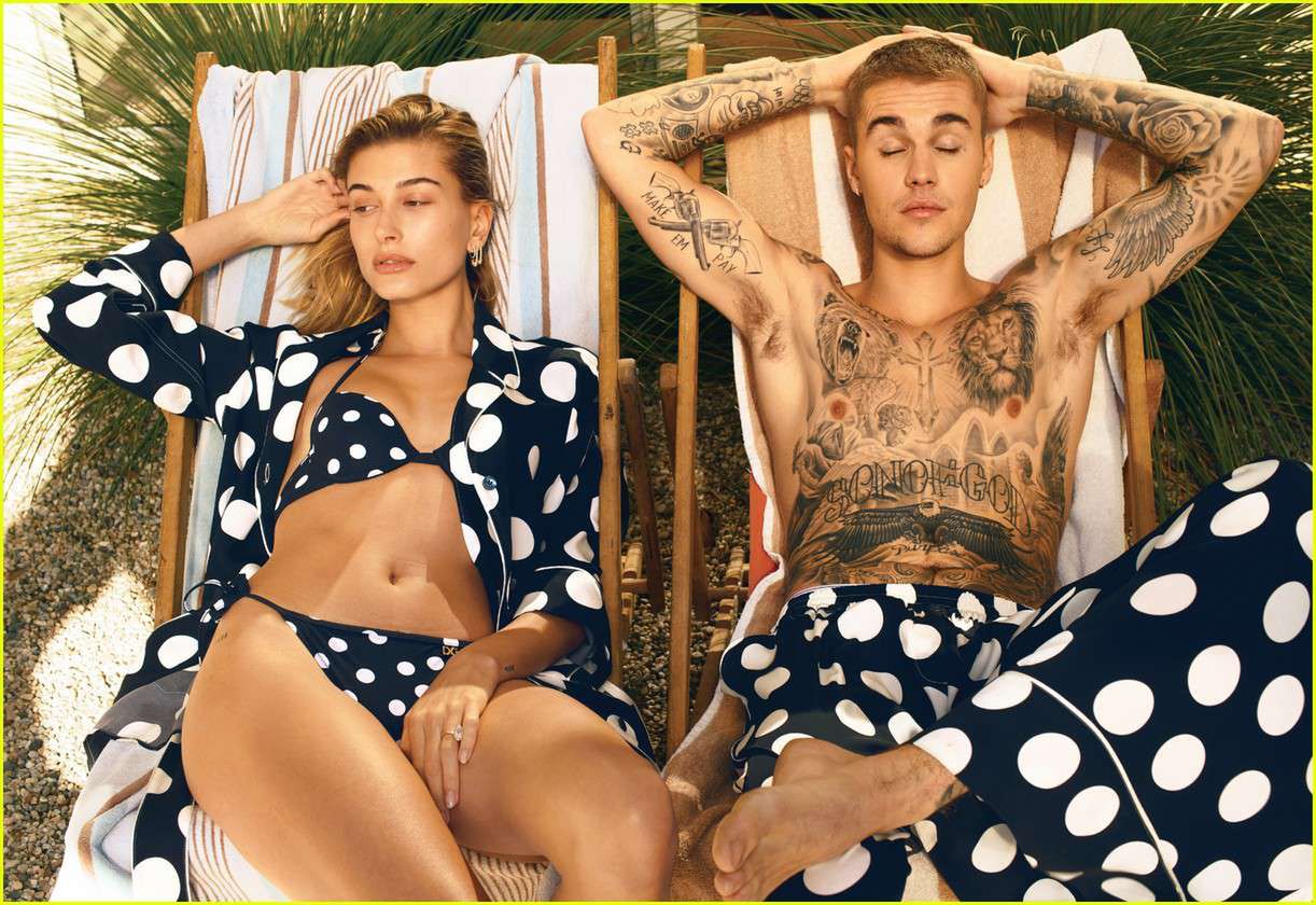 Justin Bieber i Hailey Baldwin - Vogue US