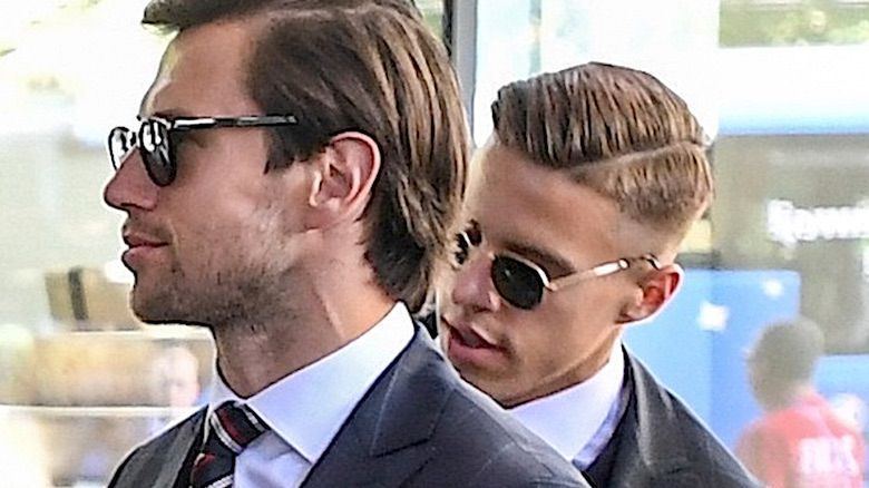 Grzegorz Krychowiak i Jan Bednarek