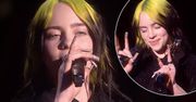 BRIT Awards 2020: Billie Eilish zaśpiewała "No Time To Die". Nie obyło się bez łez i uroczej wpadki [WIDEO]