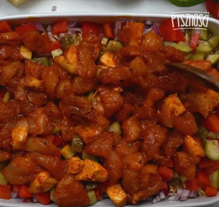 zapiekanka z zupek chińskich