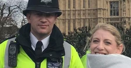 Ostatnie zdjęcie policjanta z Londynu. Chwilę później nie żył