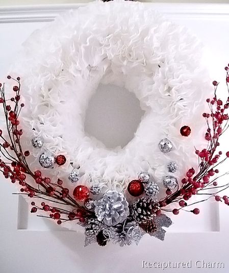 Filter Christmas Wreath