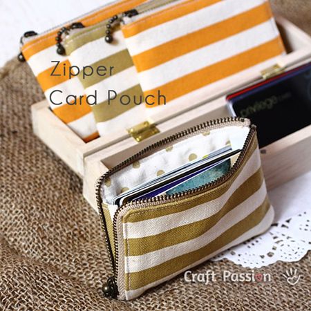 Zipper Card Pouch