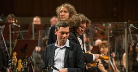 Zbigniew Wodecki z Mitch & Mitch na urodziny Pałacu Kultury i Nauki