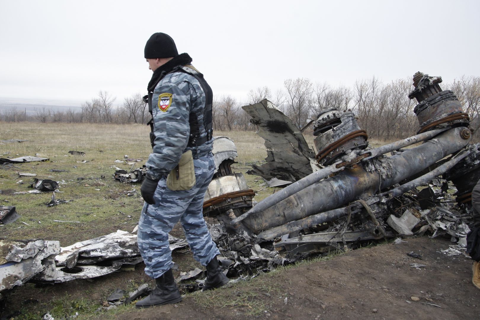 Szczątki rozbitego boeinga 777 (rejs MH17) 