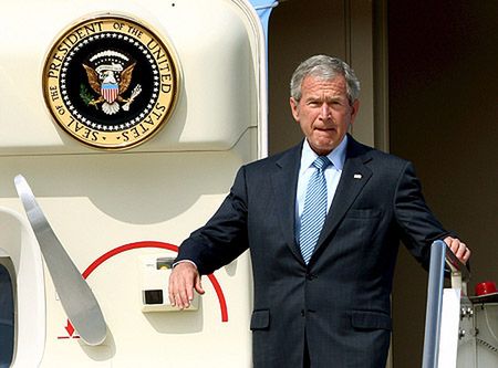 George W. Bush rozpoczął wizytę w Rzymie