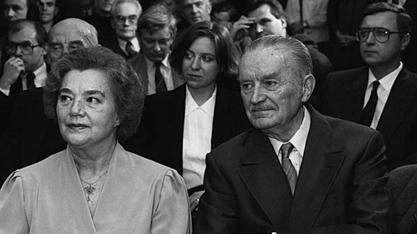 Piotr Jaroszewicz z żoną Alicją