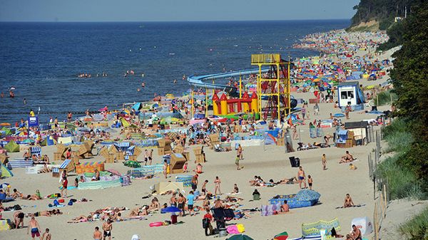 Wybrzeże Morza Bałtyckiego w Rewalu (Zachodniopomorskie)