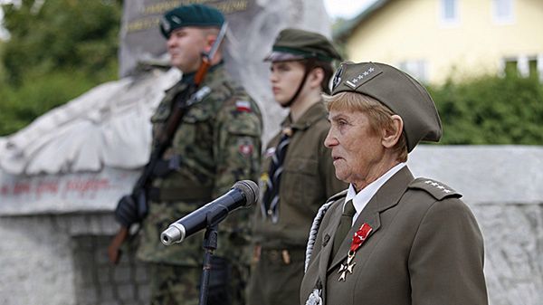 Prezes Stowarzyszenia Żołnierzy AK na Białorusi Weronika Sebastianowicz