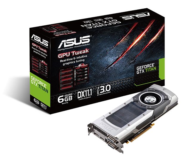 GeForce GTX Titan od Asusa