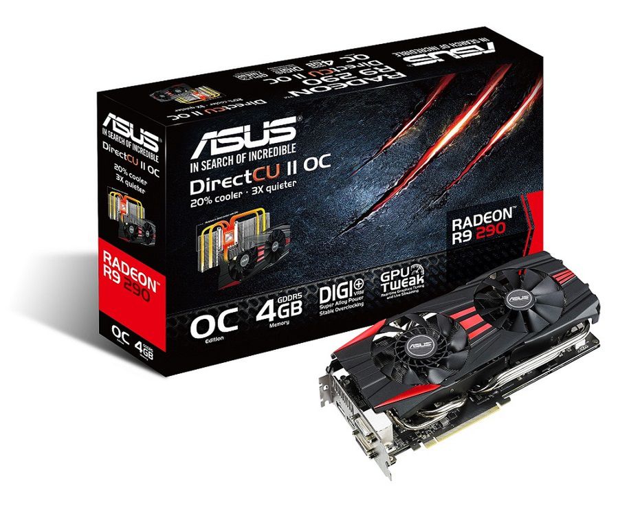ASUS R9 290X i R9 290 DirectCU II - karty dla wymagających